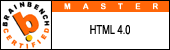 HTML 4.0 - Master