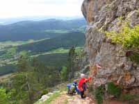 Zostup cez Springlessteig.